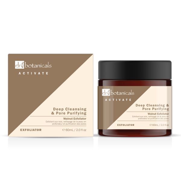 Dr.Botanicals Cleansing & Pore Purifying Walnut Exfoliator