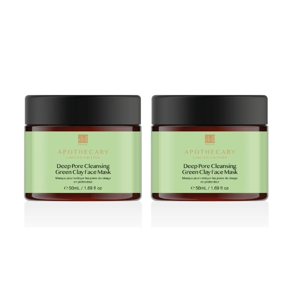 Dr.Botanicals Deep Pore Clay Face Mask Twin Pack 2 X 50Ml