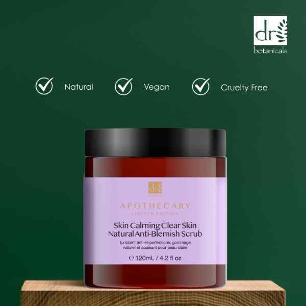Dr.Botanicals Clear Skin Anti-Blemish Scrub Pack 2 X 120Ml