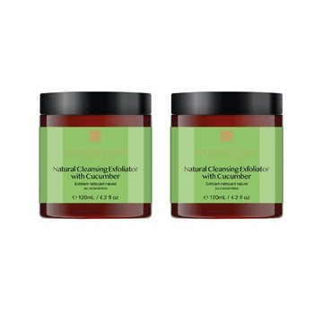 Dr.Botanicals Exfoliator With Cucumber Twin Pack 2 X 120Ml