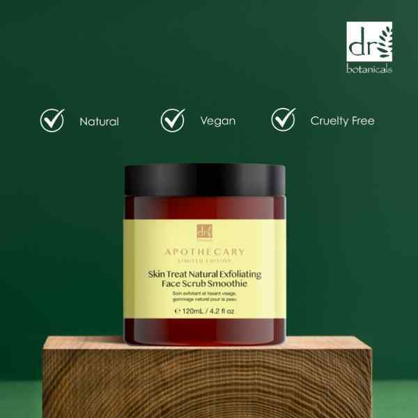 Dr.Botanicals Exfoliating Face Scrub Twin Pack 2 X 120Ml