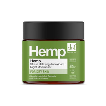 Dr.Botanicals Hemp Stress Night Moisturiser 60Ml
