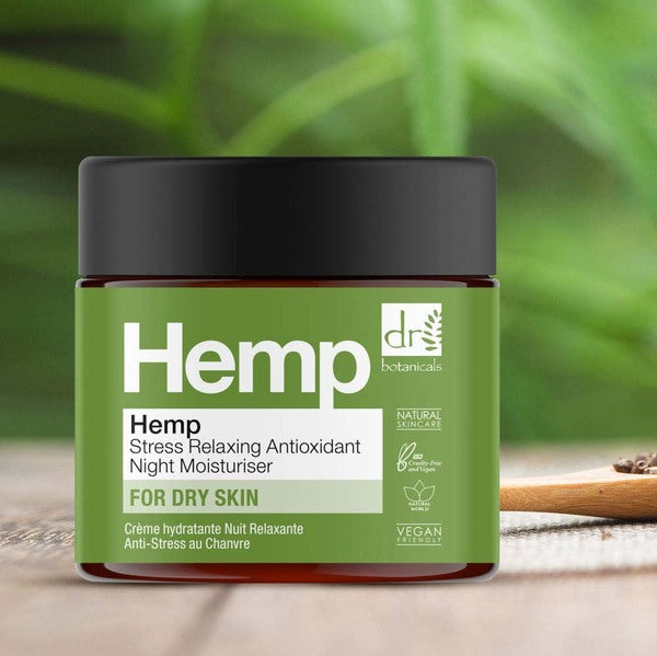 Dr.Botanicals Hemp Stress Night Moisturiser 60Ml