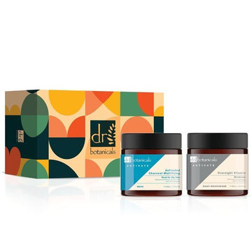 Dr.Botanicals Charcoal Mask & Vitamin Moisturiser Kit