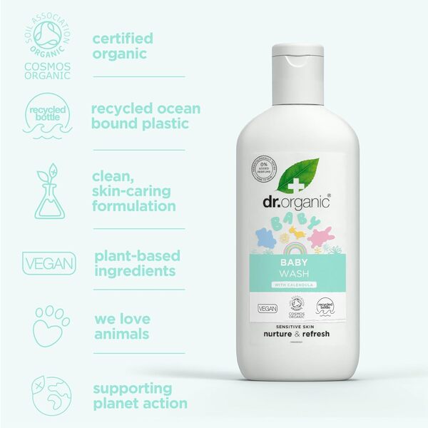Dr.Organic Baby Top To Toe Wash