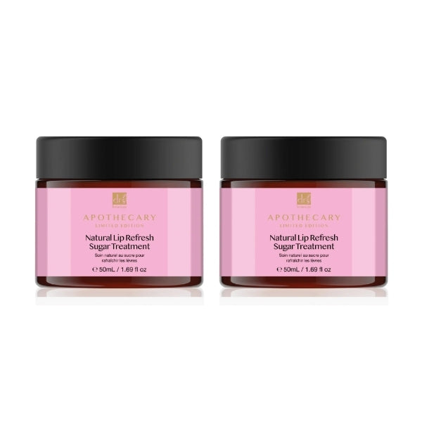 Dr.Botanicals Lip Sugar Treatment Twin Pack 2 X 50Ml