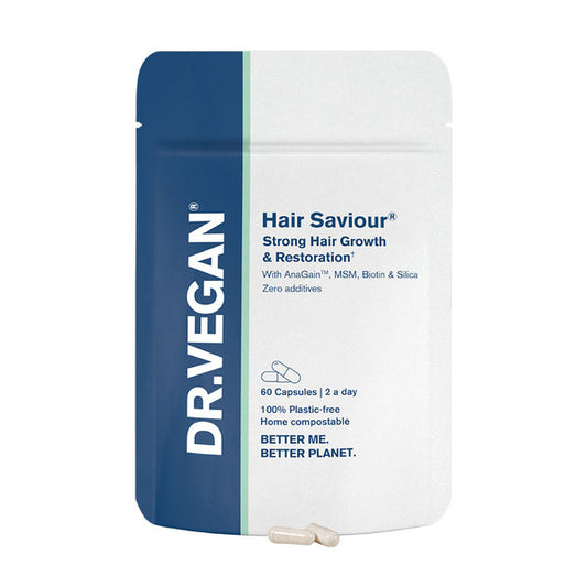 Dr.Vegan Hair Saviour® | 30 Day Supply | 2 Capsules Per Day