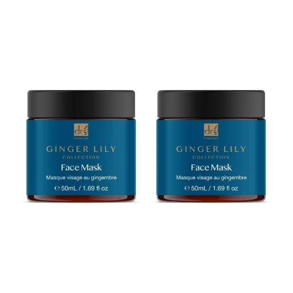 Dr.Botanicals Gingerlily Mask 50Ml Twin Value Savings Pack