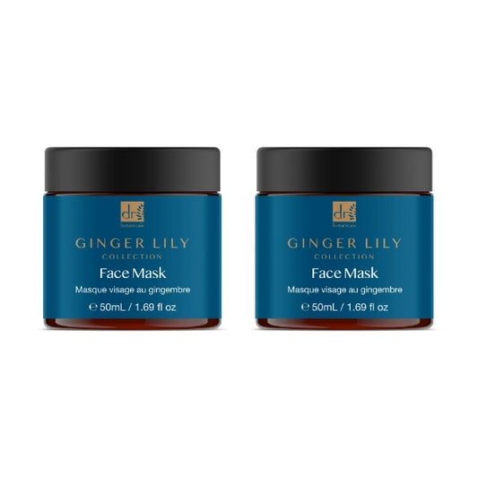 Dr.Botanicals Gingerlily Mask 50Ml Twin Value Savings Pack