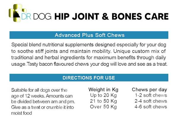 Dr.Dog Joint Supplement - Chondroitin - Glucosamine