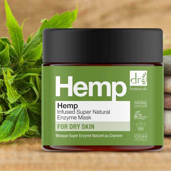 Dr.Botanicals Hemp Infused Super Natural Enzyme Mask 60Ml