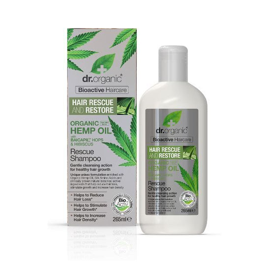 Dr.Organic Hemp Oil Rescue Shampoo 265Ml