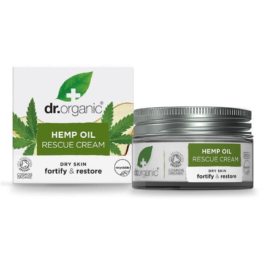 Dr.Organic Hemp Oil Rescue Cream 50Ml