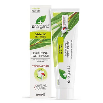 Dr.Organic Tea Tree Toothpaste 100Ml