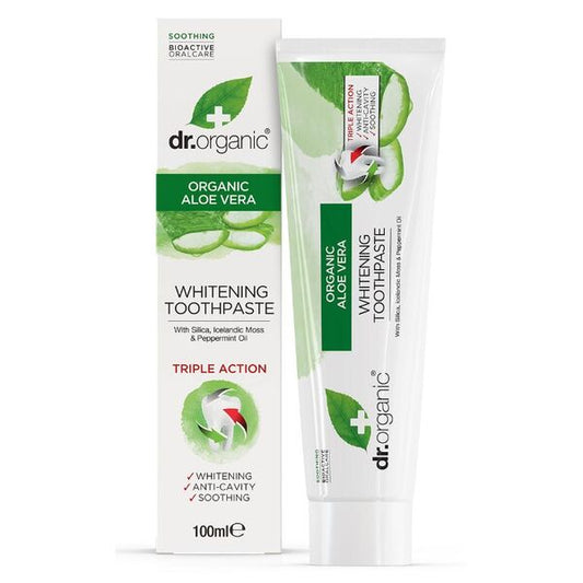 Dr.Organic Aloe Vera Toothpaste 100Ml