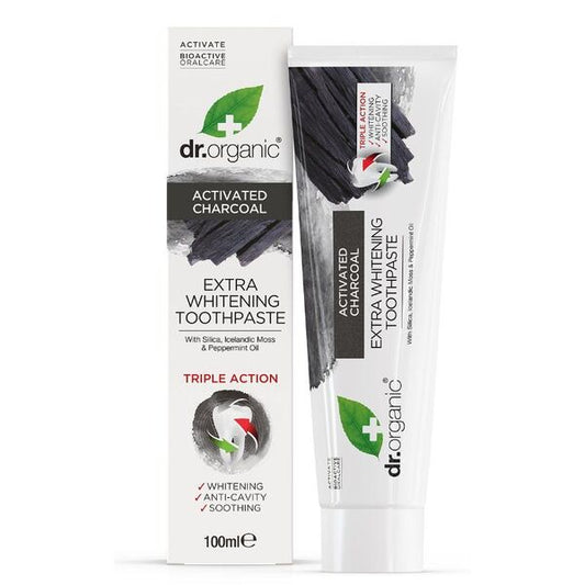 Dr.Organic Charcoal Toothpaste 100Ml