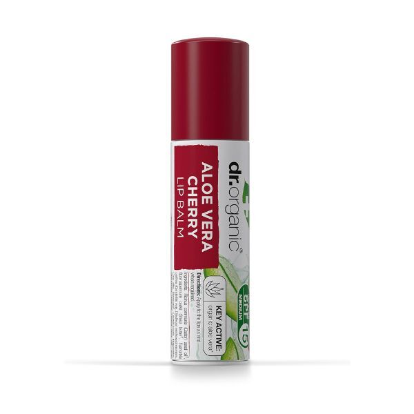 Dr.Organic Aloe Vera & Cherry Lipbalm 5.7Ml