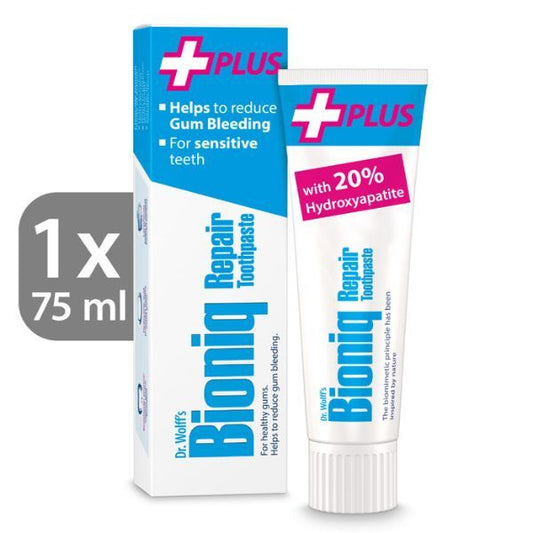 Dr. Wolff'S Bioniq Repair Plus Toothpaste Fluoride Free 75Ml