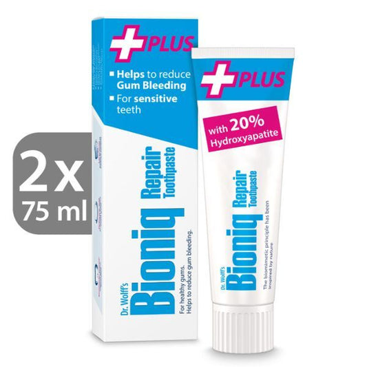 Dr. Wolff'S Bioniq Repair Plus Fuoride Free Toothpaste Set
