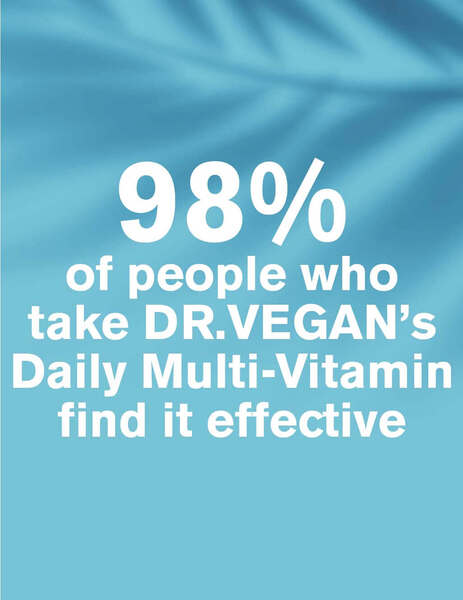 Dr.Vegan Daily Multi-Vitamin | 30 Day Supply