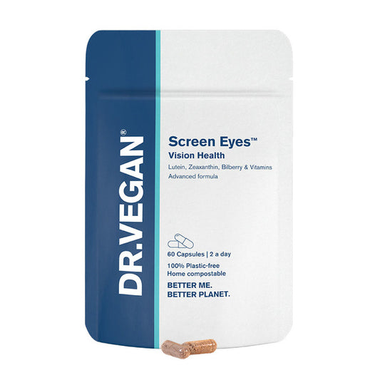 Dr.Vegan Screen Eyes™ | 30 Day Supply | 2 Capsules Per Day