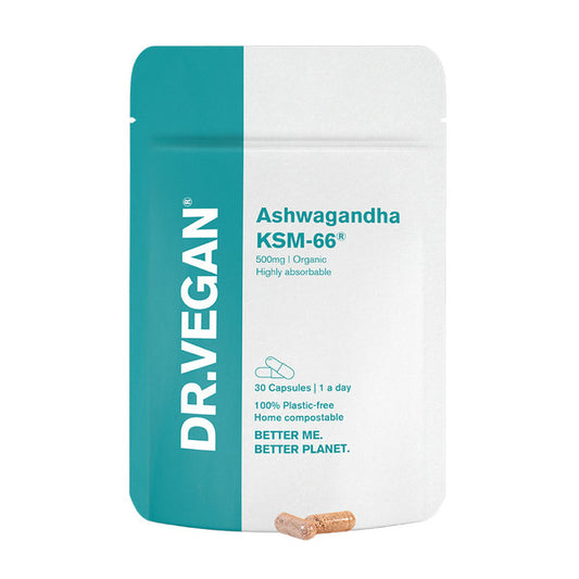 Dr.Vegan Ashwagandha Ksm-66® | 30 Day Supply