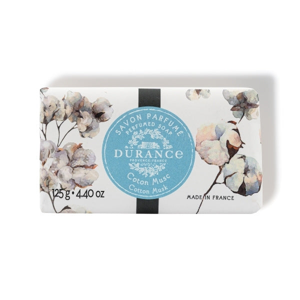 Durance Perfumed Soap Cotton Musk 125G