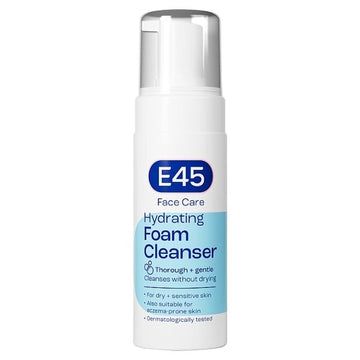 E45 Face Foaming Cleanser For Dry & Sensitive Skin 150Ml