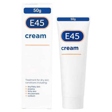 E45 Moisturising Cream For Dry Skin 50G