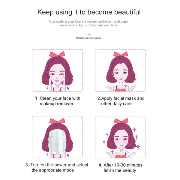 Eclat Skin London Led Mask 7 Color Options