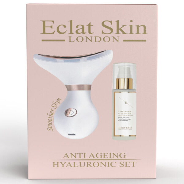 Eclat Skin Anti-Ageing Set ( Neck & Jawliner + Ha Serum)