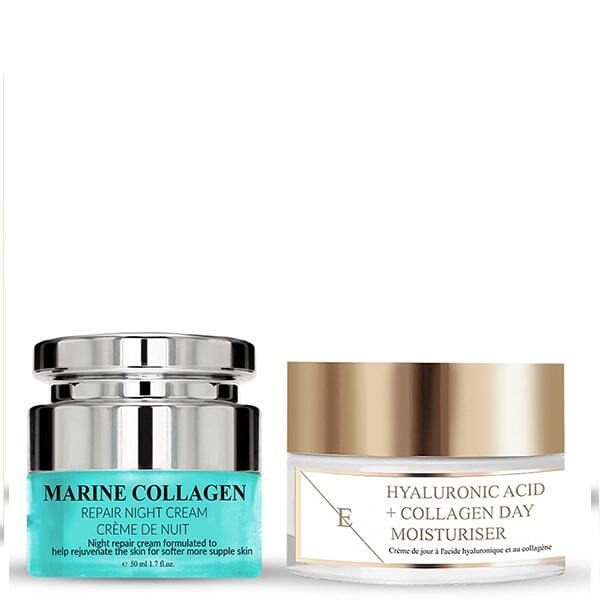 Eclat Skin London Hyaluronic Day + Marine Night Cream