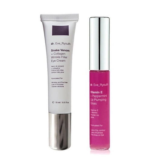 Dr. Eve_Ryouth 2Pc Youth Lip Plumper Pro-Eye Cream Set