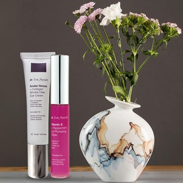 Dr. Eve_Ryouth 2Pc Youth Lip Plumper Pro-Eye Cream Set