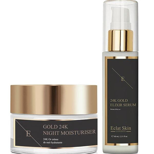 Eclat Skin London Elixir Serum 24K Gold + Anti-Wrinkle Cream