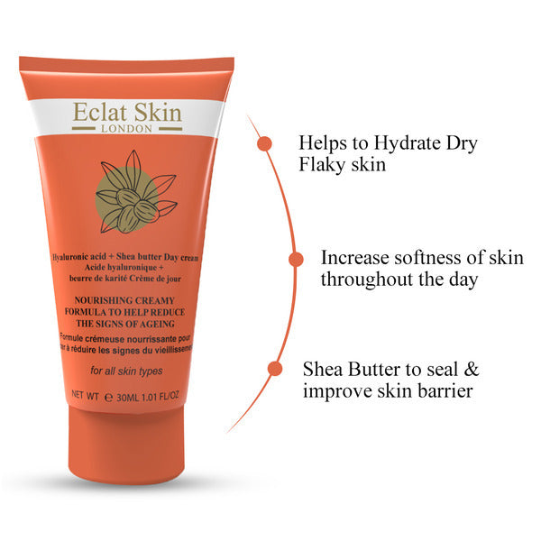 Eclat Skin London Shea Face Cream + Collagen Eye Cream
