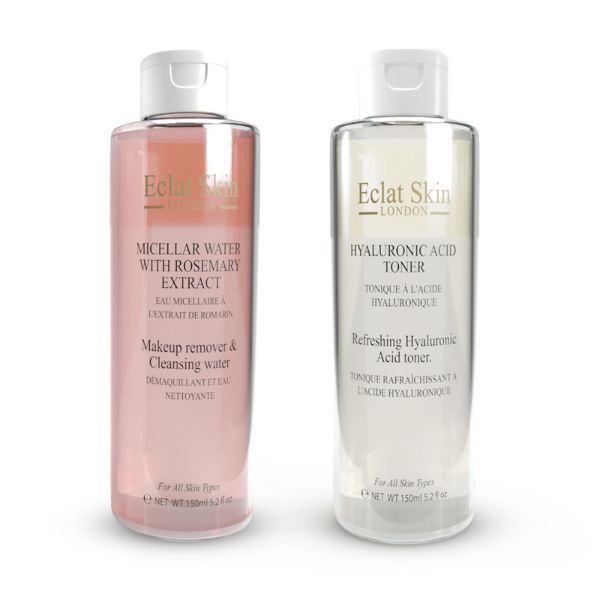 Eclat Skin London Ha Toner+Micellar Water Rosemary Extract