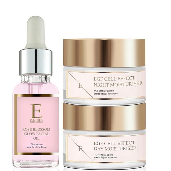 Eclat Skin London Egf Day+ Night Cream + Rose Oil