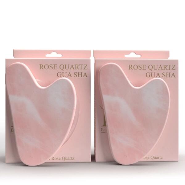 Eclat Skin London Rose Quartz Gua Sha X 2