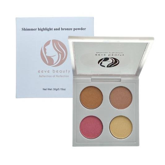 Eeve Beauty Ps Shimmer Highlighter & Bronzer Palette 1-30G