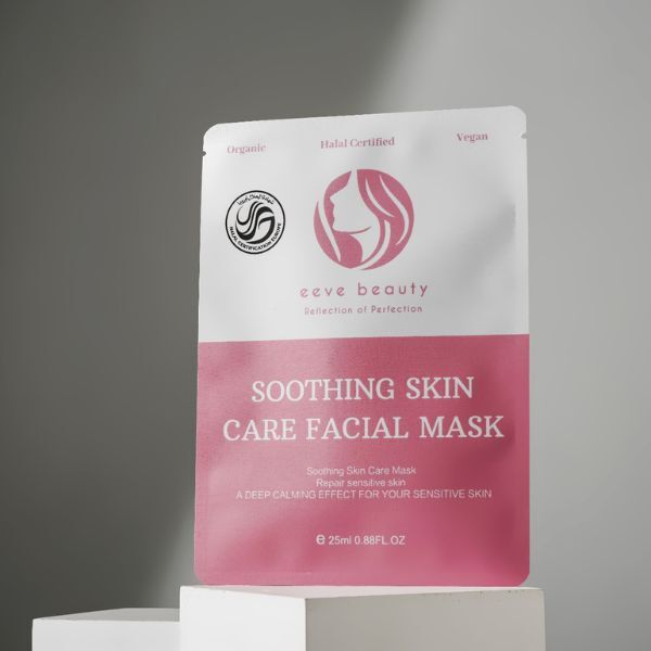 Eeve Beauty Premium Soothing Skincare Face Mask Vegan And Halal