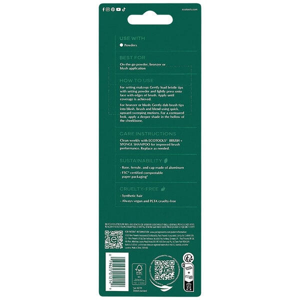Ecotools Retractable Kabuki Makeup Brush
