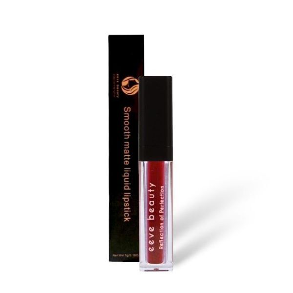 Eeve Beauty Smooth Halal Matte Liquid Lipstick-Red Ruby 5G