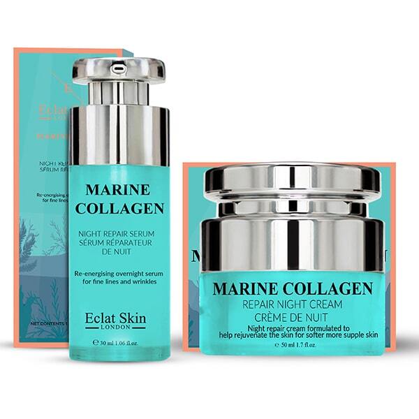 Eclat Skin London Marine Collagen Cream + Serum