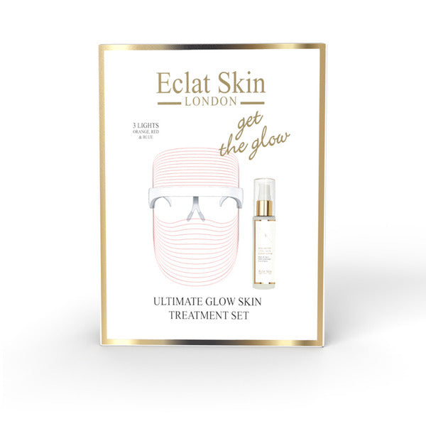 Eclat Skin Ulitmate Glow Set ( 3 Led Mask + Ha Serum )