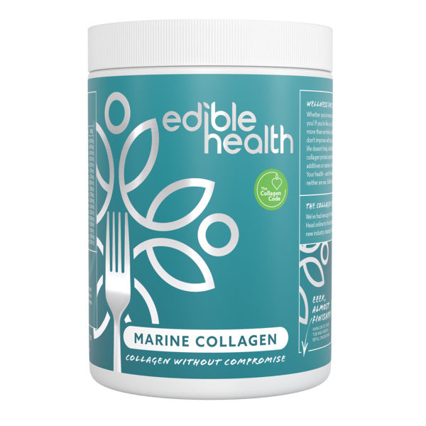 Edible Health Hydrolysed Marine Collagen Powder 400G Tub