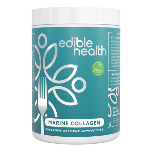 Edible Health Hydrolysed Marine Collagen Powder 400G Tub