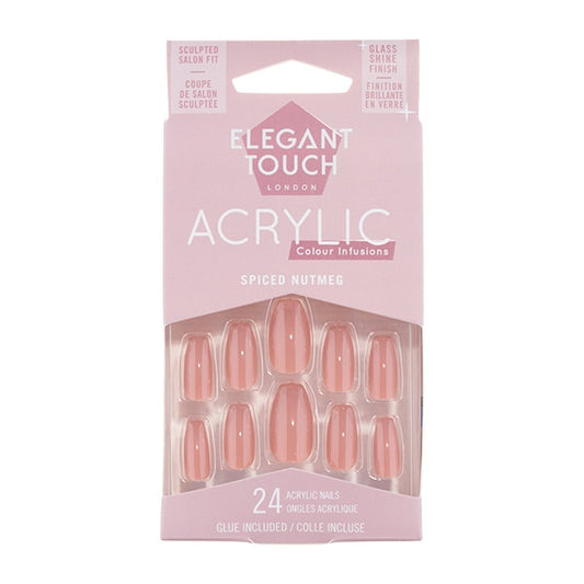 Elegant Touch Colour Acrylic Spiced Nutmeg