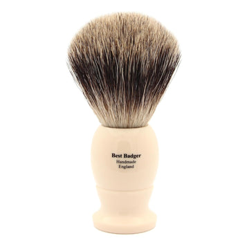 Edwin Jagger 5Ej876 Extra Large Best Badger Shaving Brush, Imitation Ebony For Use With Shaving Cream Or Soap For Men
