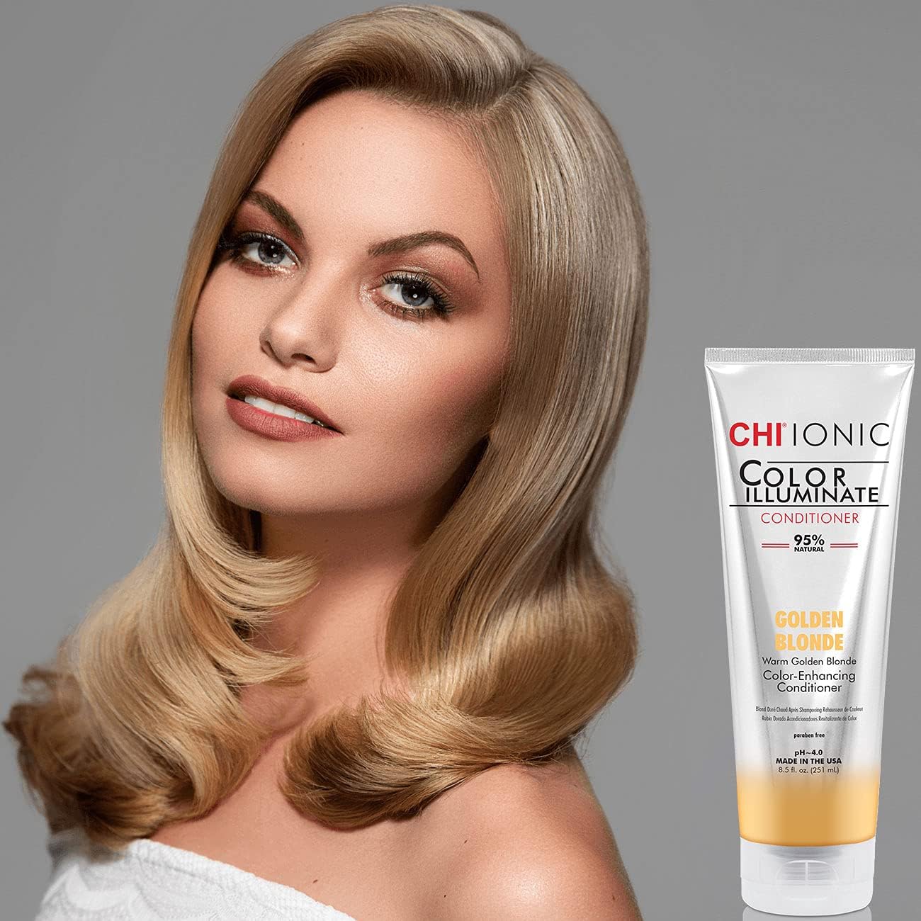 CHI Ionic Color Illuminate Conditioner, Teal Blue, Color Enhancing Conditioner, 251 ml : Amazon.co.uk: Beauty